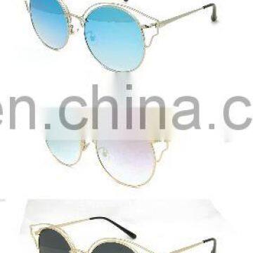 2017 Newest Cute Design Women Metal Sunglasses (MS427)