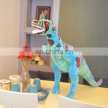 ICTI factory big size plush material life size dinosaur outdoor toy