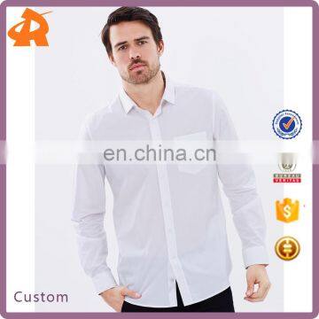 OEM new design business men t shirt,white dress shirt cotton manufacturer in china