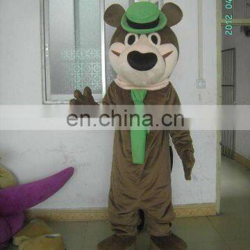 2012 Fur Yogi bear adult mascot costumes