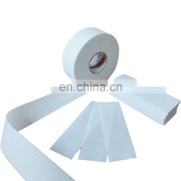 disposable non woven depilatory waxing strip rolls for hair remove