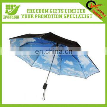 Logo Branded Promotional Printed Folding Umbrella