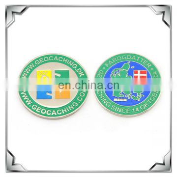 Switzerland souvenir enamel metal coin