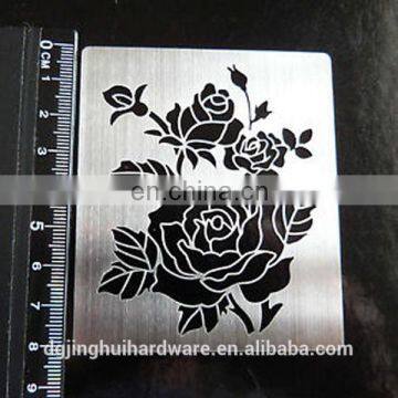 Custom Design Copper Etching Drawing Stencil/Templates
