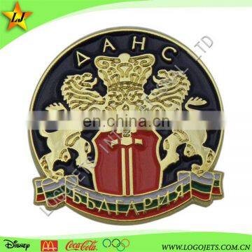 High Quality and 3D Chrome Badge metal soft enamel car emblem