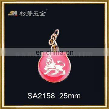 Custom made Metal accessory metal slider zipper puller