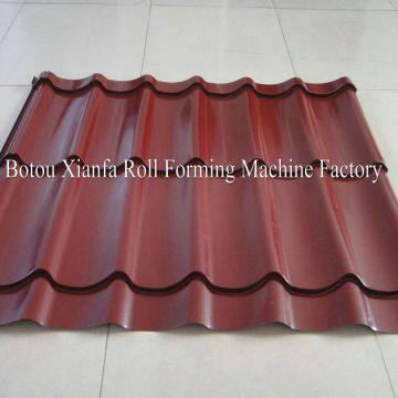 Машина для катаной штамповки двуслоевых рулонных цветных стальных черепичных профилей photo-5