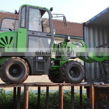 4WD New Type Articulated Mini Front Loader 906 photo-4