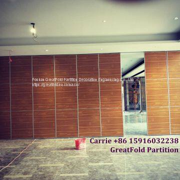 Office folding screen room divider with wheels partition wall