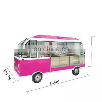 CE Multifunctional Food Kiosk China Mobile Food Cart Bakery Food Cart Trailer For Sale