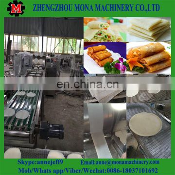 Automatic Spring Roll Sheet Forming Machine /Spring Roll Pastry Production Line/Spring Roll Sheet Making Machine