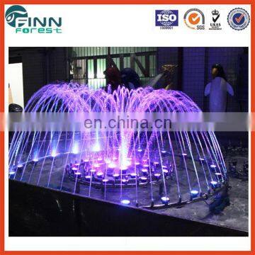 Wholesale High Quality Stainless Steel Indoor Elephant Glass Outdoor Dolphin Water Fountain for Hotel Use photo-5