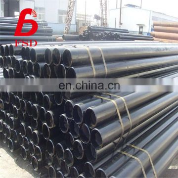 Q195/Q235/Q345 material weld black iron sch40 6 inch steel pipe