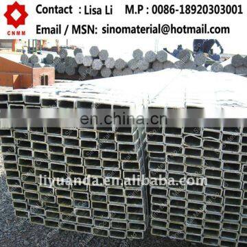 galvanized steel rectangular tubing