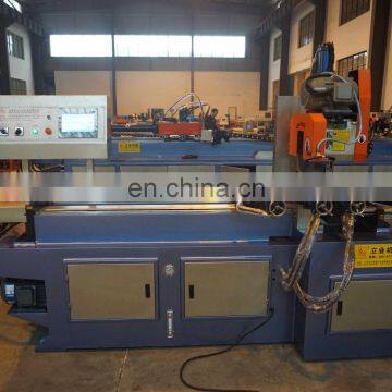 YJ-425CNC Automatic Pipe Cutting Machine (Servo Feeding,servo Tail Material , Left and Right Clamping)