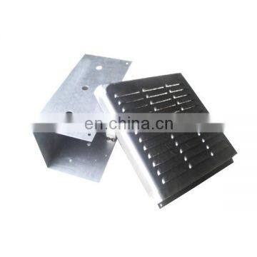 Sheet metal parts fabrication service with laser cutting and CNC stamping