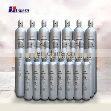 High Quality 45kg co2 Carbon Dioxide Gas Cylinder Storage Tank Price