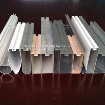 Exhibition Hall Paint Order Special Shape Aluminum Square Pass