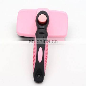 Self-cleaning Pets Fur Remover Slicker Brush Pet Cleaning Brush Dog Grooming Comb photo-5