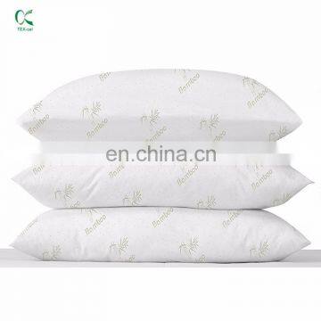 Healthy Waterproof Bed Bug Proof Bamboo hotel white Pillow Case