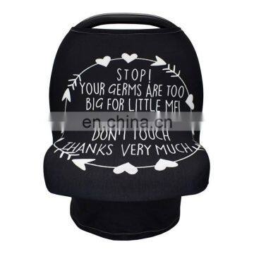 Baby Stretchy Nursing Breastfeeding Cover Multi Use Car Seat Canopy Stroller Infant Car Seat Breastfeeding Cover Baby Carseat photo-5