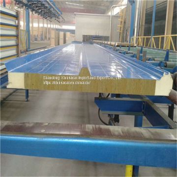 Synthetic Deck Boards Pur Sandwich Panel Grey Decking Boards With White Color