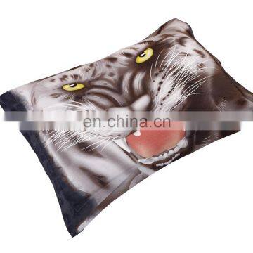 3D Black Tiger Bedding Set Reactive Printing Bed Cover 100% Polyester Flower Duvet Cover Set photo-2