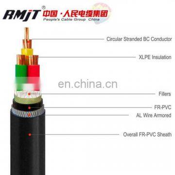 150mm2 Armoured Copper Conductor Power Supply Cable For Construction