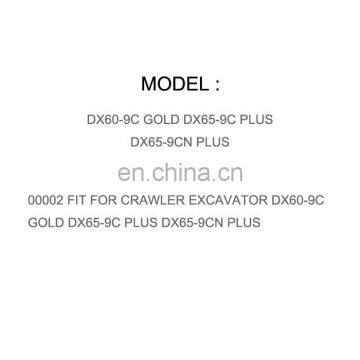 DIESEL ENGINE PARTS PINION ASSY 2.101-00002 FIT FOR CRAWLER EXCAVATOR DX60-9C GOLD DX65-9C PLUS DX65-9CN PLUS