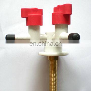 laboratory small gas fitting,double gas valves,special design and OEM welcomed