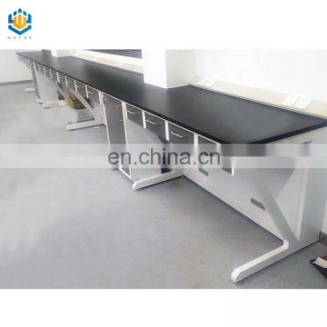 Chemistry laboratory furniture metal work bench physic lab table