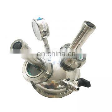 Нержавеющая стальная полусферическая крышка для колонны extracteur bho и бака восстановления photo-5