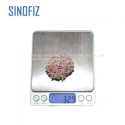 COZIE CAT/odor Control Bentonite Cat Litter/ball/1-3.5mm/rose/with Silica Bead/8kg photo-3