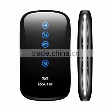 Global network and high quality 3g wifi router with sim card slot