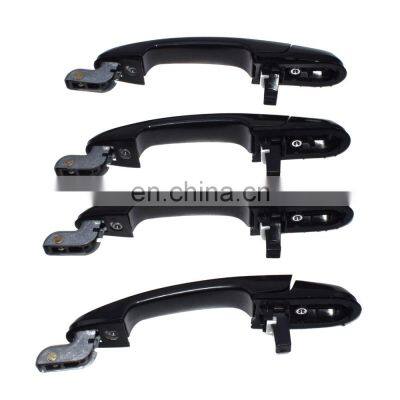 Free Shipping!PRIMED BLACK Exterior Outside Door Handle Front & Rear 4Pcs for Hyundai Tucson