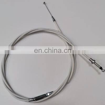 Custom According Sample Standard Size Motor Body System BAJAJ205 White Motorcycle Clutch Cable For Cg125 For Bajaj