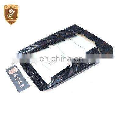 MY Style Carbon Fiber Transparent Glass Car Rear Engine Hood For Lambor Huracan LP610 LP580