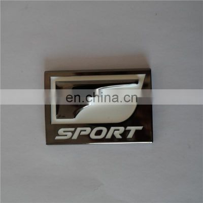 Plastic Customized Badge Nameplate Trunk 3D F Logo Car Emblem Sticker