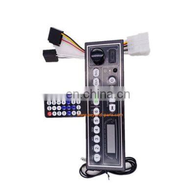 Excavator Heavy Duty Radio with AUX USB Input TF card 12V 24V Heavy Duty AM/FM Radio for Tractor Truck Grader