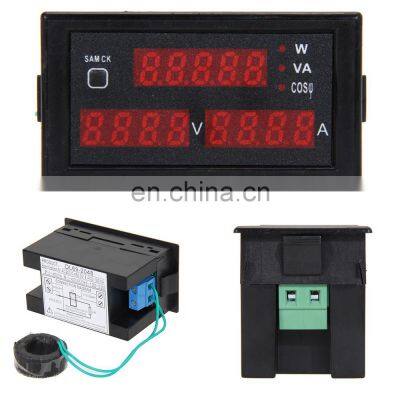 Multi-Function AC200V-450V Digital Ammeter Voltmeter Din Rail LED Volt Meter Display Active Power Electric Energy Meter photo-5