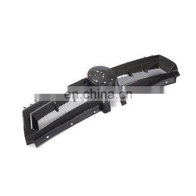 Modify Luxury Dry Carbon Fiber MK7 GTI Car Front Grill Grilles for Volkswagen GolfVII GTI/R R Line 4-Door 2014-2017 photo-4