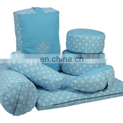 Cotton canvas Indian made massage cushion set