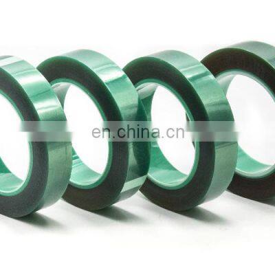 Silicone Pressure Sensitive Adhesive Green PET High Temperature Masking photo-4