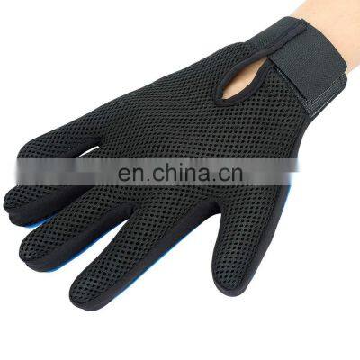 Pet Gentle Deshedding Brush Gloves Efficient Cat Hair Remover Mitts Dog Grooming Cleaning Glove With Enhanced Five Finger Design photo-2