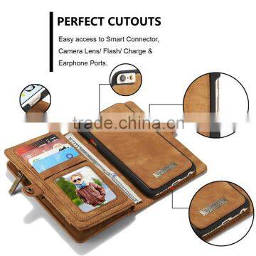 Universal smart phone wallet style leather case for iphone 6