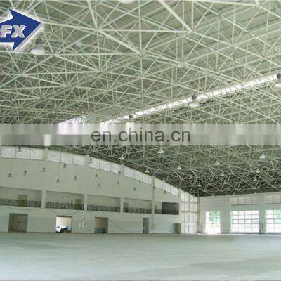 Lightweight Clear Span Steel Frame Warehouse Office Metallic Roof Structure Light Steel For Factory Building Warehouse