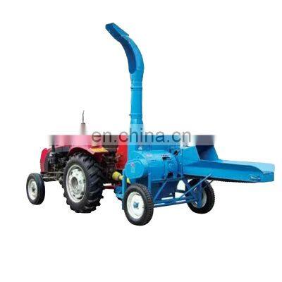 Easy operated electric manufacture cow farm dry and fresh corn straw feed forage grass maize silage chopper machine