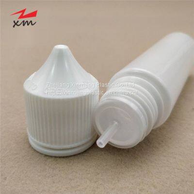 Full White Bottle 30ml 60ml Childproof Squeeze E-liquid Bottle Plastic Pet E-juice Vape Oil Dropper Bottle photo-5