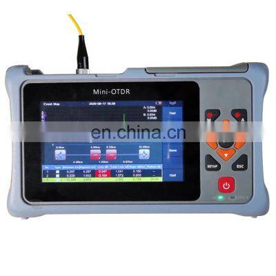 1310/1550nm 24/22dB Low price Single mode fiber optic tester equipment mini otdr 60km