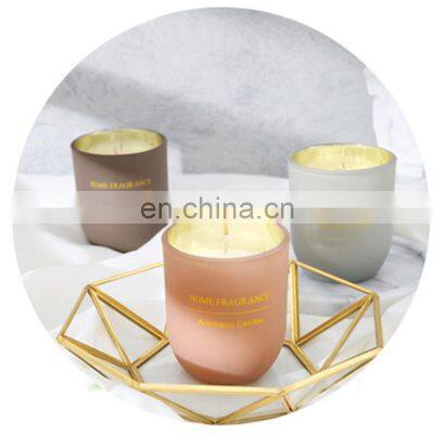 Home Decoration Luxury Custom Scented Candle Romantic Smokeless Aromatherapy Scented Soy Wax Candles In Bulk
